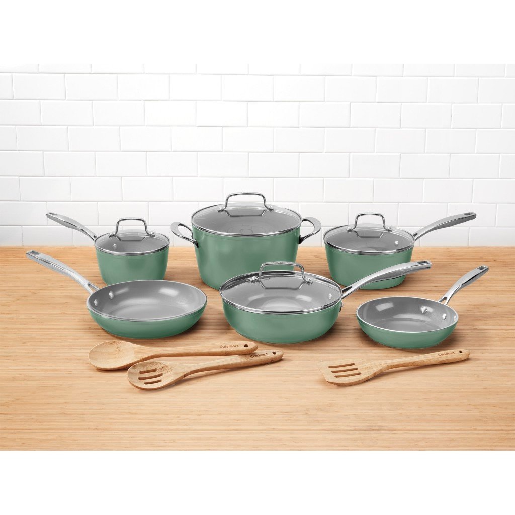 13-piece GreenChef® Ceramica® XT Nonstick Cookware