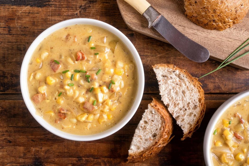 Corn and Green Chile Chowder