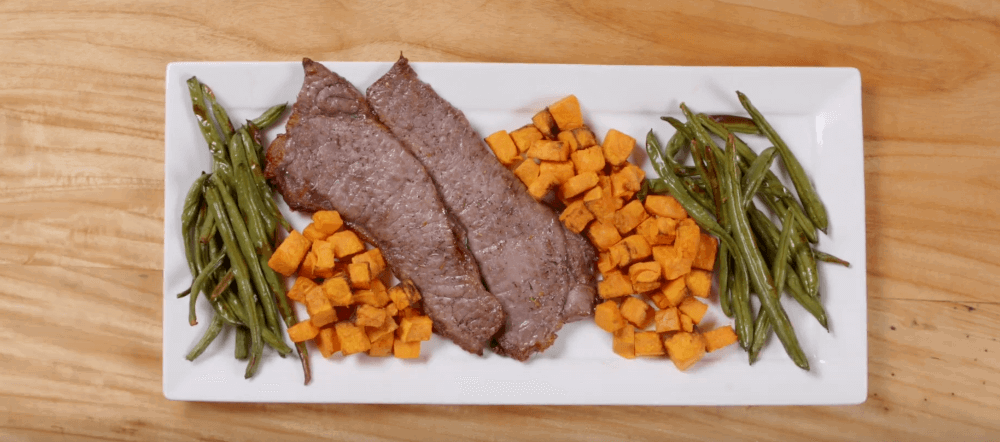 Air Fried Steak and Veggies