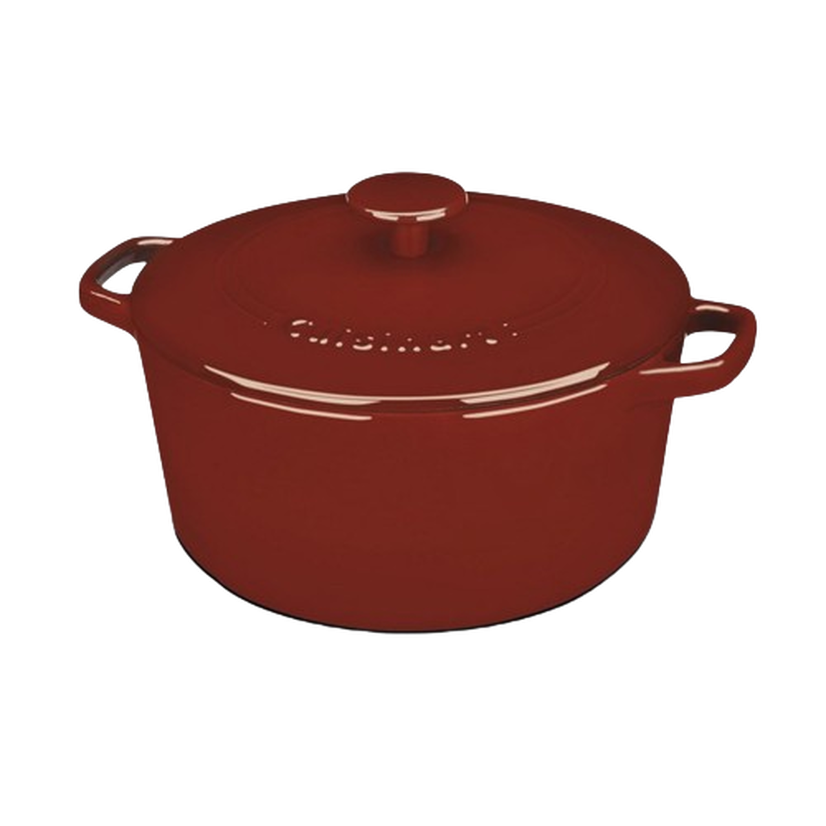 Cuisinart Chef’s Classic Enameled Cast Iron Cookware 5 Quart Round Covered Casserole