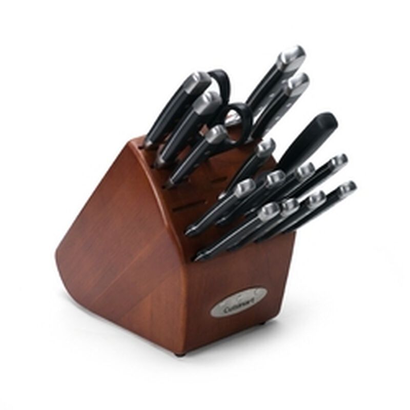 Discontinued 17 Piece Triple Riveted Cherry Block Set