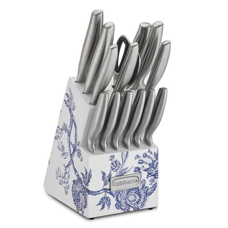 Cuisinart® Caskata™ 15 Piece German Stainless Steel Knife Block Set