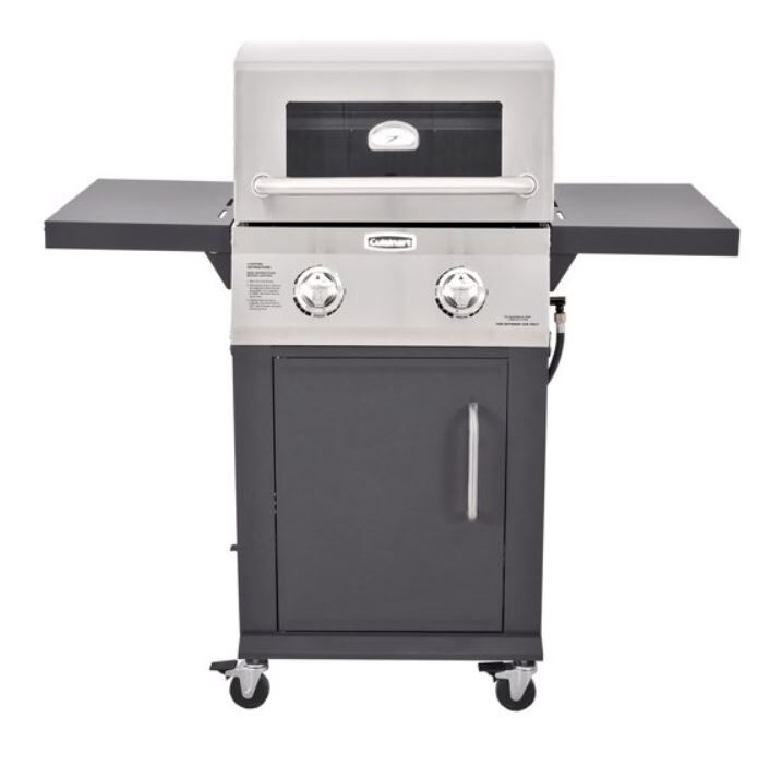 Two Burner Duel Fuel Gas Grill Cuisinart