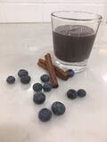 Blueberry Cocoa Smoothie-1