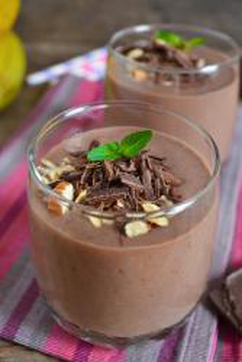 Almond-Cocoa Protein Shake-1