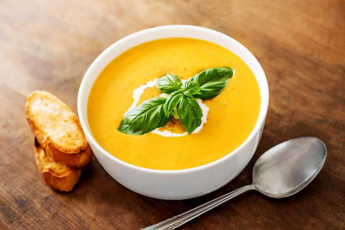 Curried Coconut and Butternut Squash Soup-1