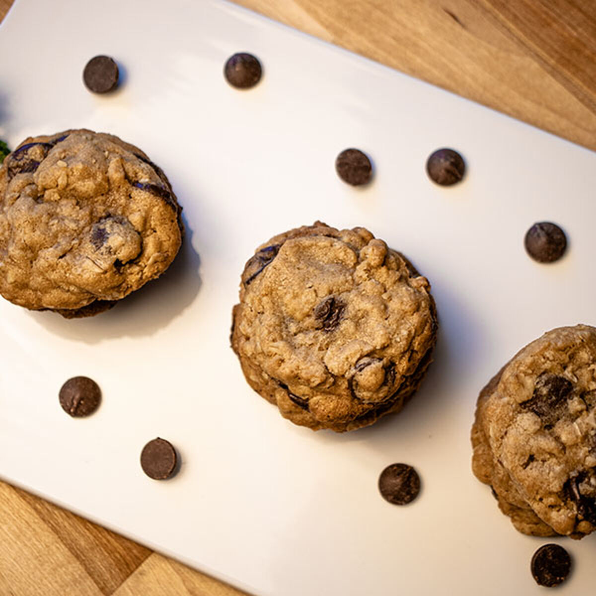 Smoked Chocolate Chip &amp; Oats Cookies-1