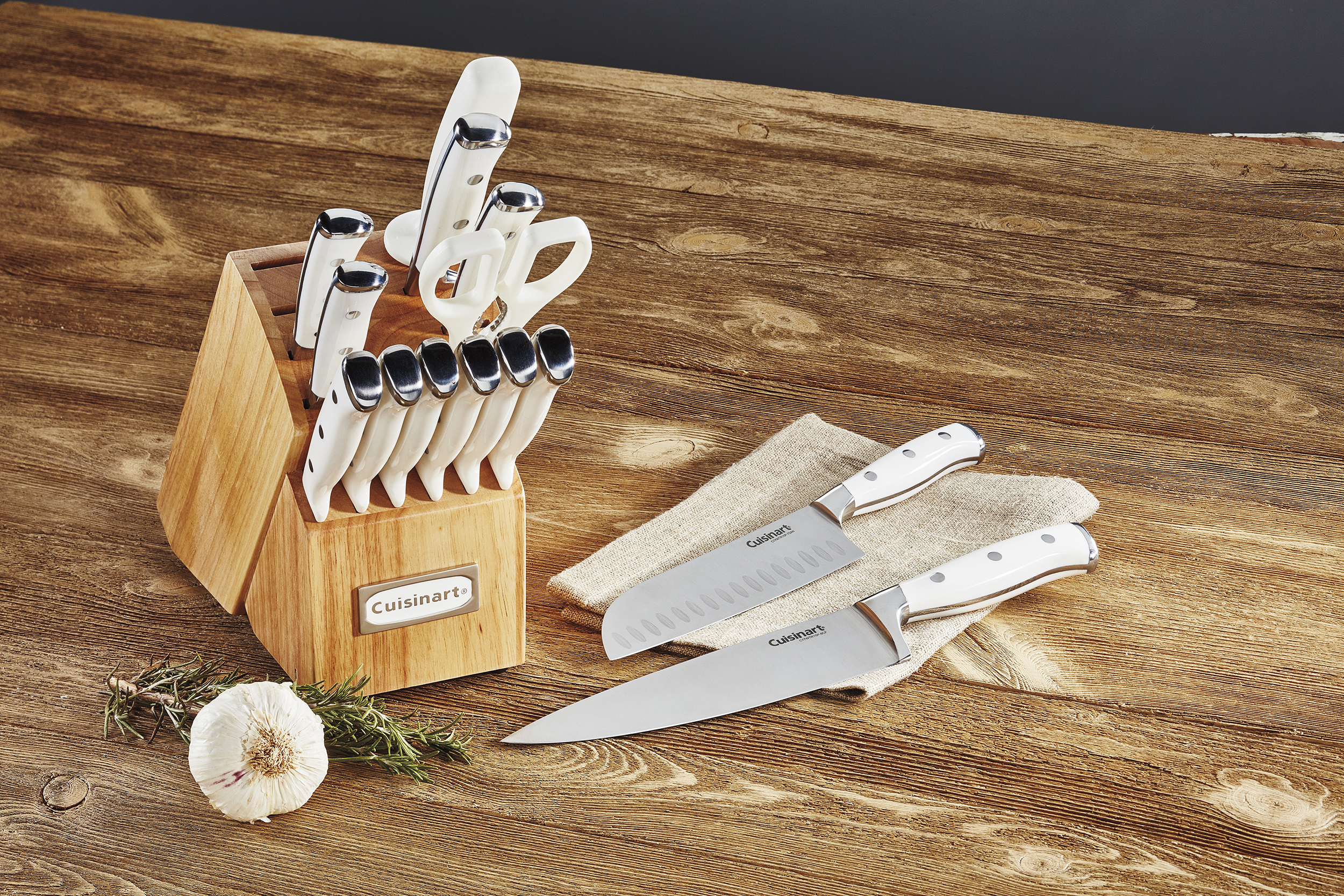 Cuisinart Classic 5 Serrated Utility & 8 Bread Knife- Forged Triple  Rivet-NEW