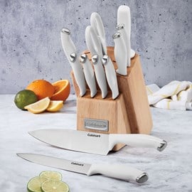 5 Piece Cuisinart Kitchen Knife Set w/ Sheaths C77SS5PPC Stainless