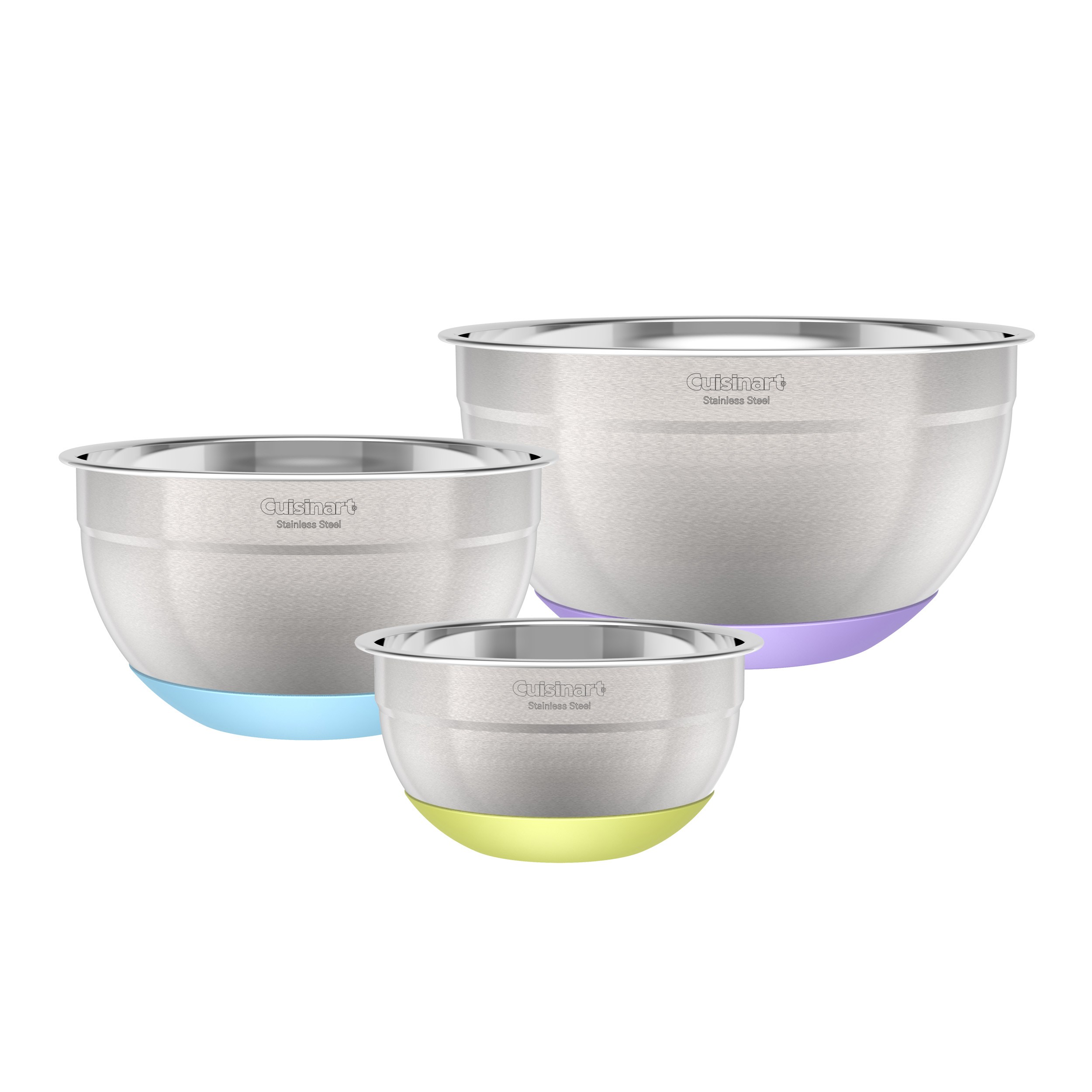 cuisinart stainless steel mixing bowls