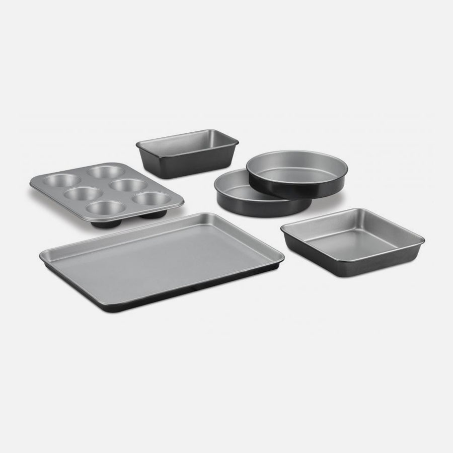  USA Pan Bakeware Aluminized Steel 6 Pieces Set, Cookie