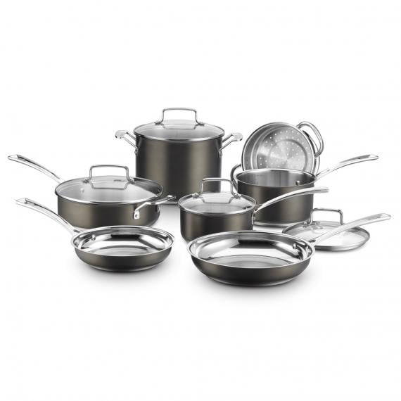 Cuisinart 11-Piece Professional Cookware Set, Stainless Steel