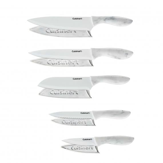 Cuisinart Advantage 10pc Ceramic Coated Cutlery Set, C55-10pcpk