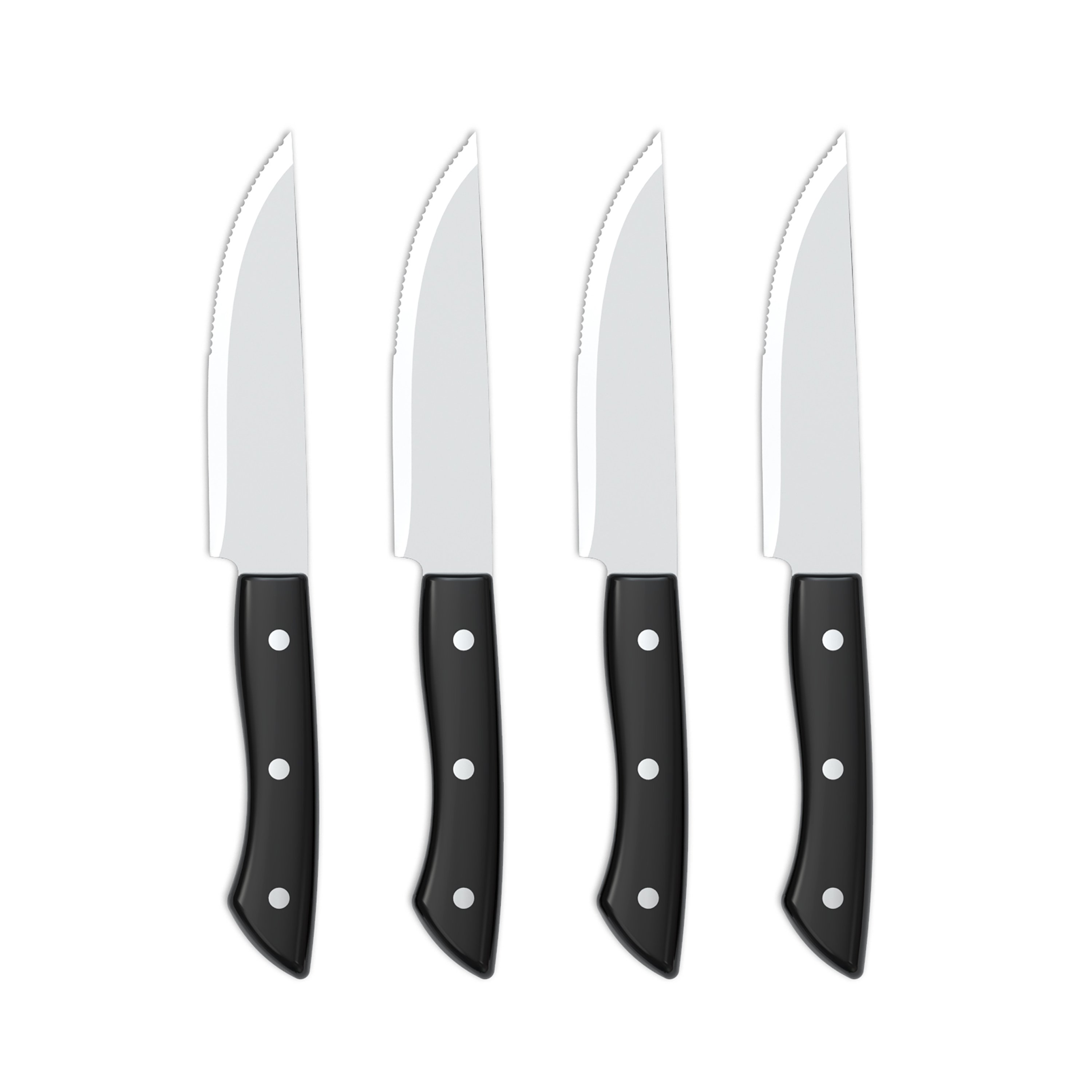 All Black Steak Knife Set 