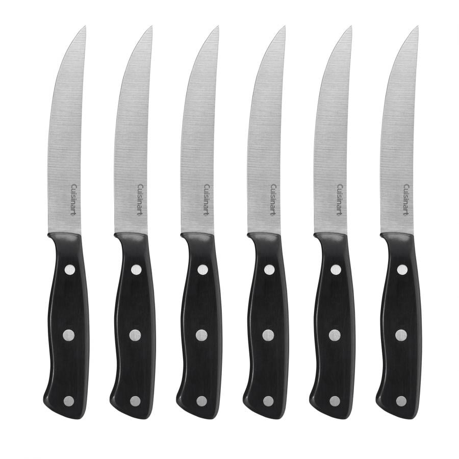 WIZEKA Steak Knives Set of 6,B0C2867ZRX