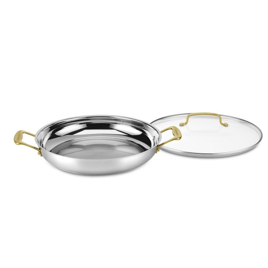 Cuisinart Classic 12 Stainless Steel Everyday Pan With Cover