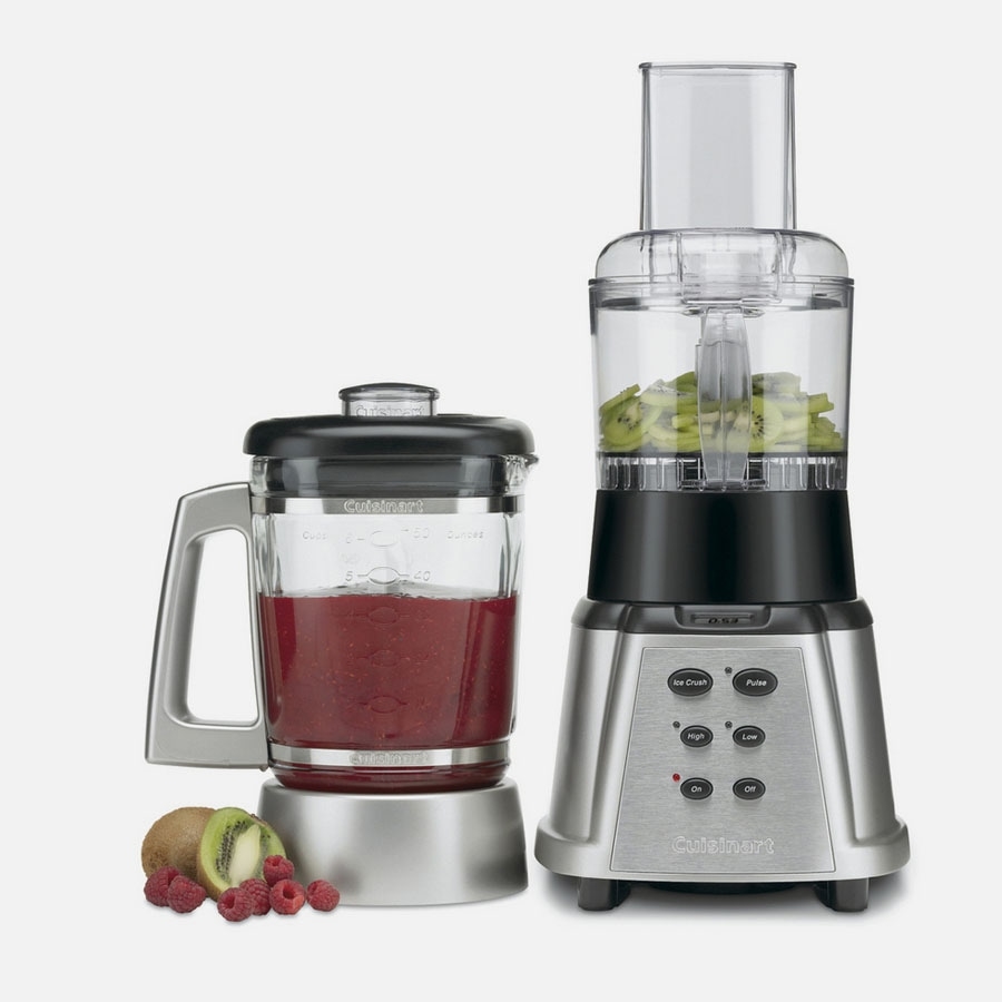 Cuisinart BFP-703BC Smart Power Duet Blender/Food Processor, Brushed  Chrome, 3 cup, count of 6