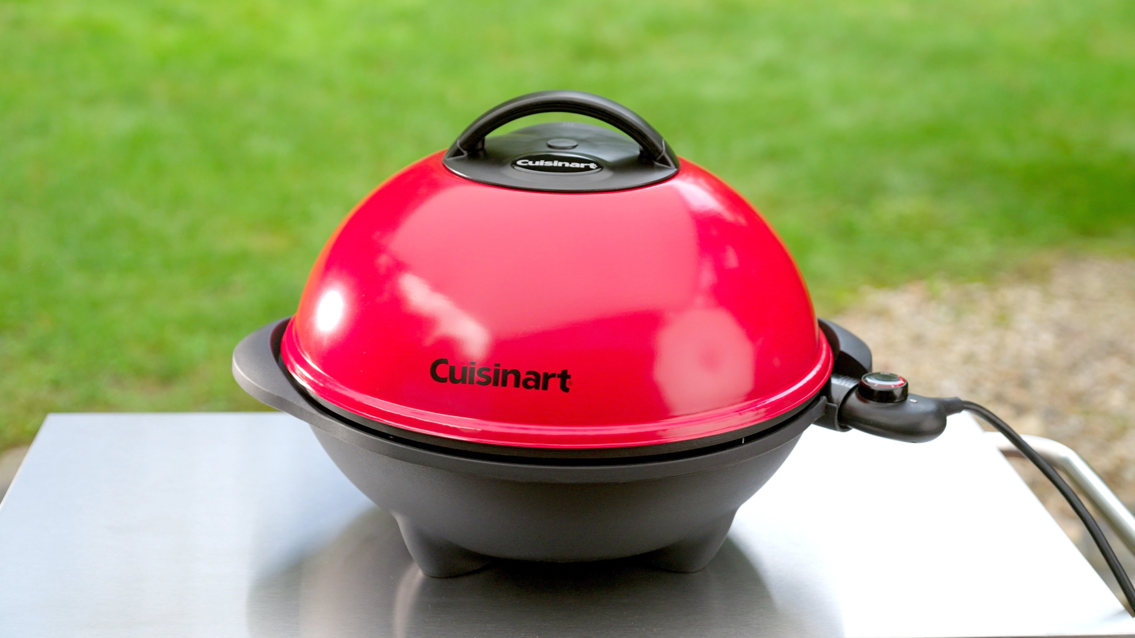 Cuisinart 10.5 W x 11.5 D Portable Single Burner Countertop Electric Grill