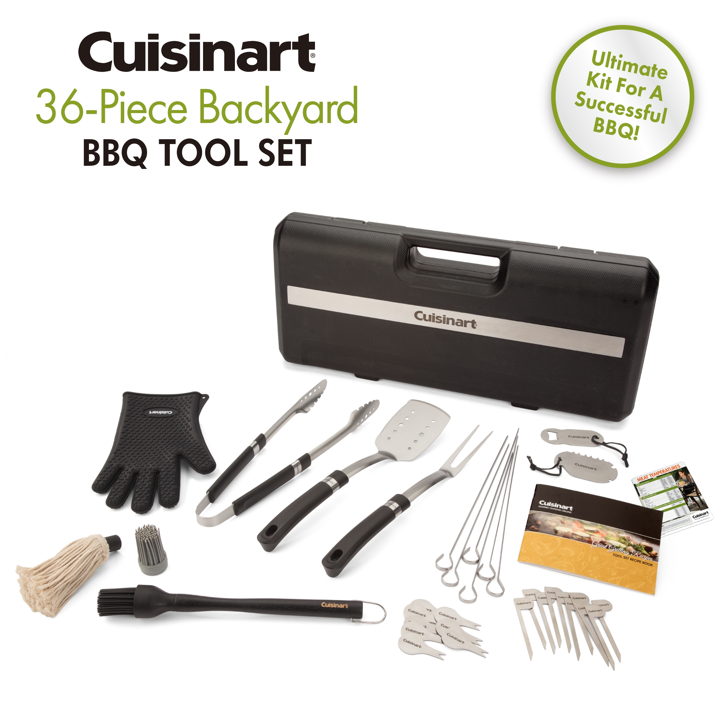 Cuisinart Boxed Tool and Gadget 6- Piece Set. Dishwasher Safe