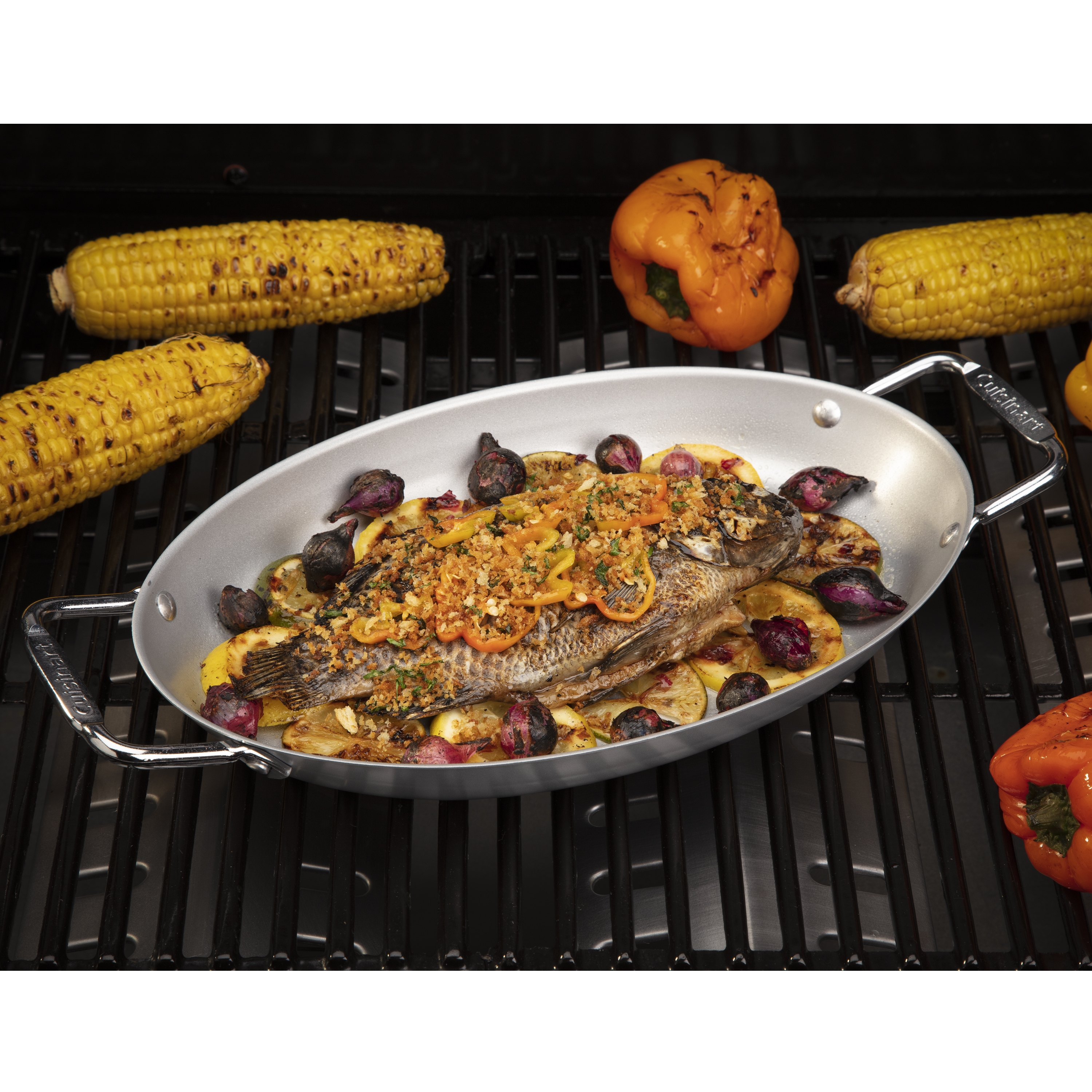 cookinko Multi Griddle induction fry pan 13.4 for campiing, in
