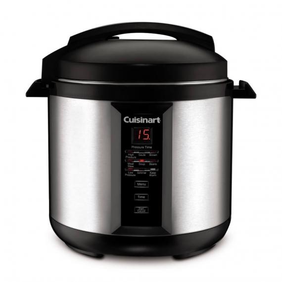 Cuisinart 8-Quart Stainless Steel Stove-Top Pressure Cooker at