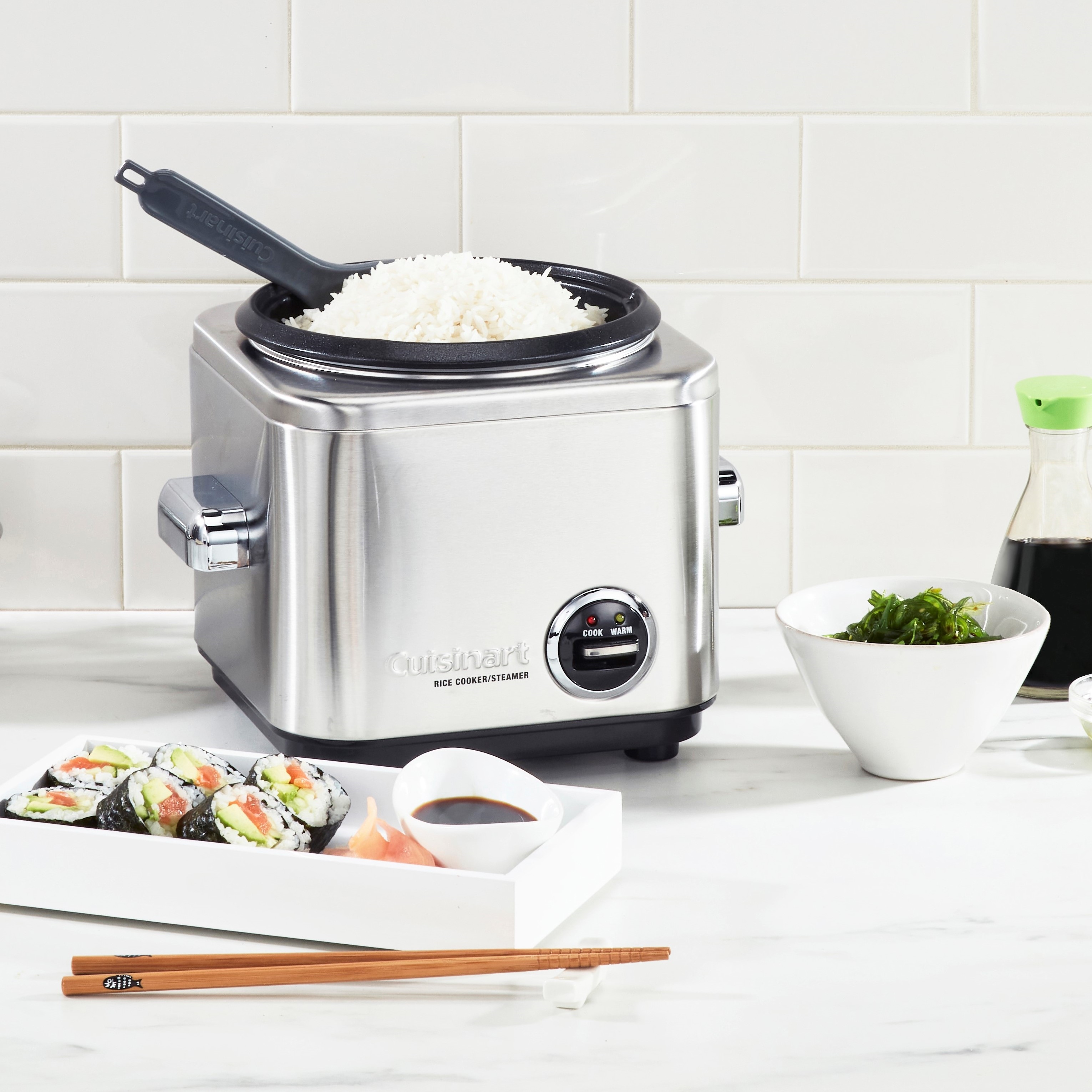 8-Cup Rice Cooker and Steamer (16-Cup Cooked)