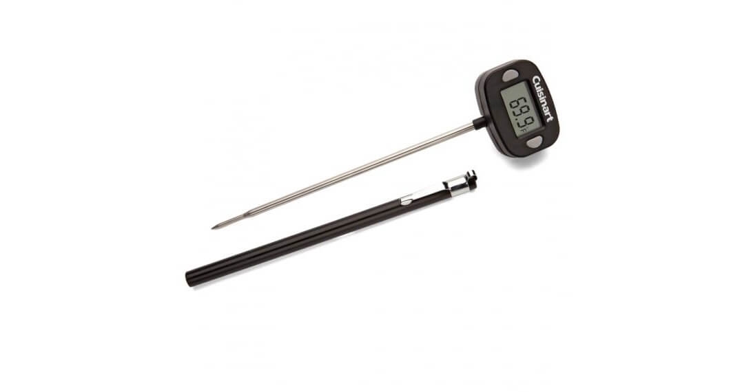Cuisinart CBT-100 Bluetooth Easy Connect Meat Thermometer, Black