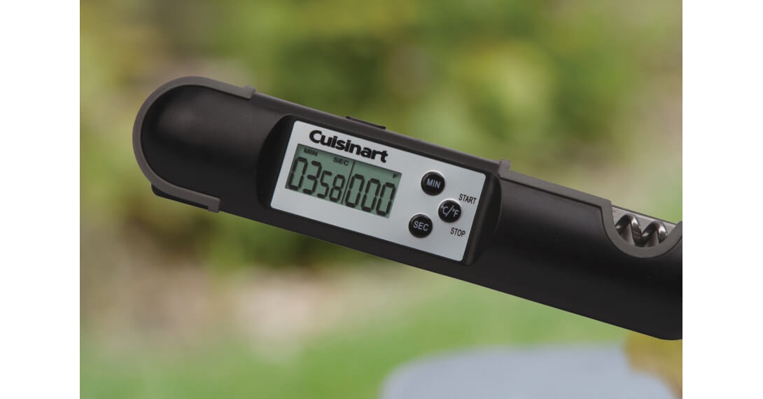  Cuisinart CSG-111 Instant Read Digital Thermometer, Black :  Patio, Lawn & Garden