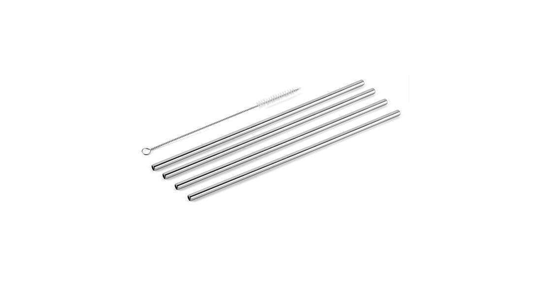 What are the best reusable stainless steel straws?