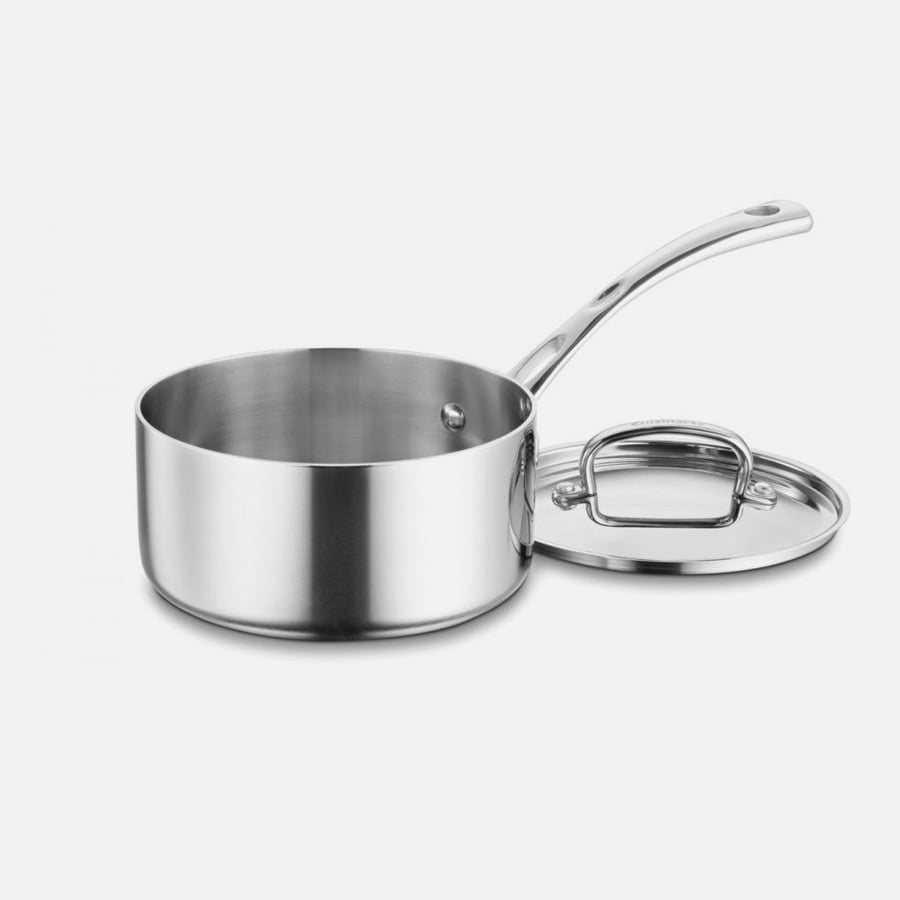 Cuisinart FCT19-18 French Classic Tri-Ply Stainless 2-Quart Saucepot w —  Luxio