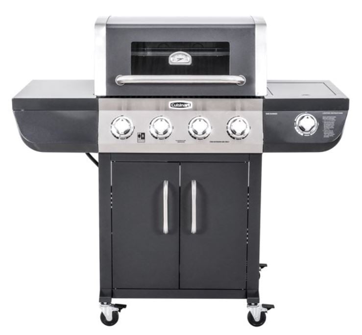 Four Dual Fuel Gas Grill