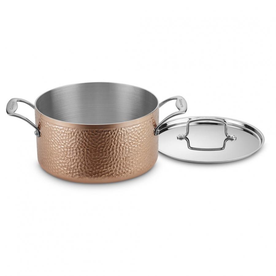 Cuisinart Tri Ply Stainless Steel 8 Piece Copper Cookware Set