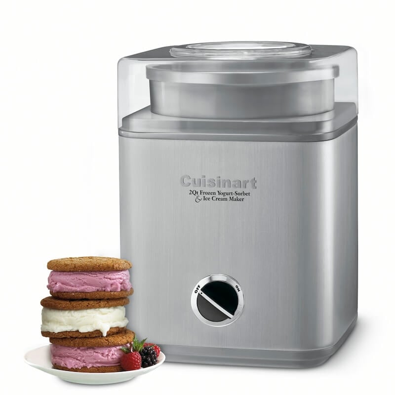 Promotional Cuisinart® Pure Indulgence™ 2 Quart Frozen Yogurt Sorbet & Ice  Cream Maker $134.59