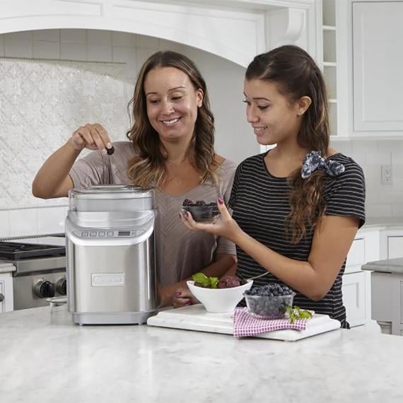 Cuisinart Cool Creations Electronic Ice Cream Maker - Brushed Metal-  ICE-70P1
