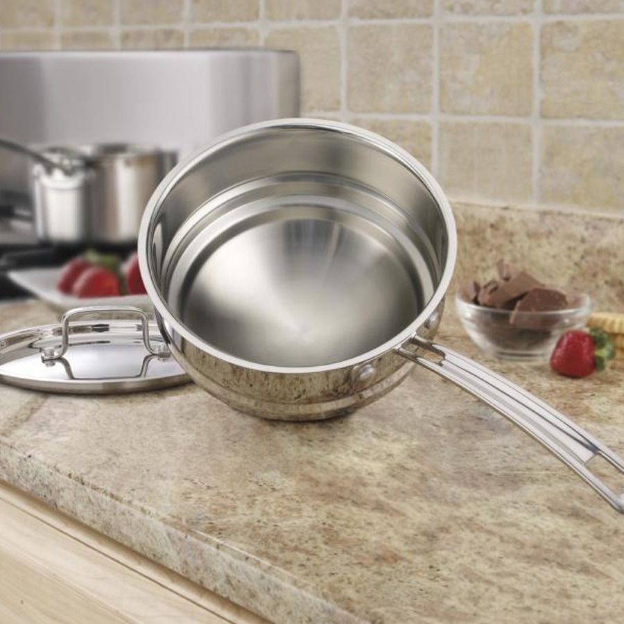 MultiClad Pro Triple Ply Stainless Cookware 3 Quart Saucepan 