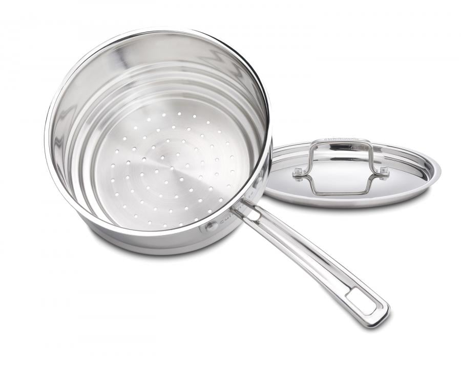  Kitchen Craft Universal Steamer Insert for Cooking pots, 20 x  20 x 12 cm, Silver : Home & Kitchen