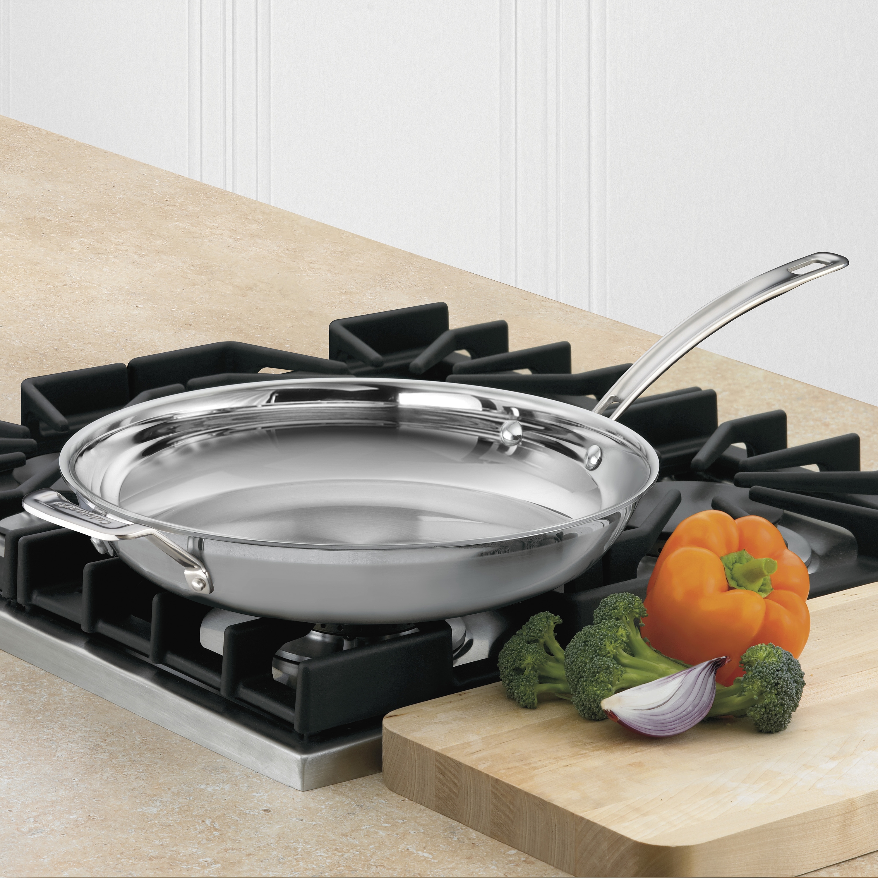 Cuisinart MultiClad Pro Triple-Ply 7-Piece Cookware Set 