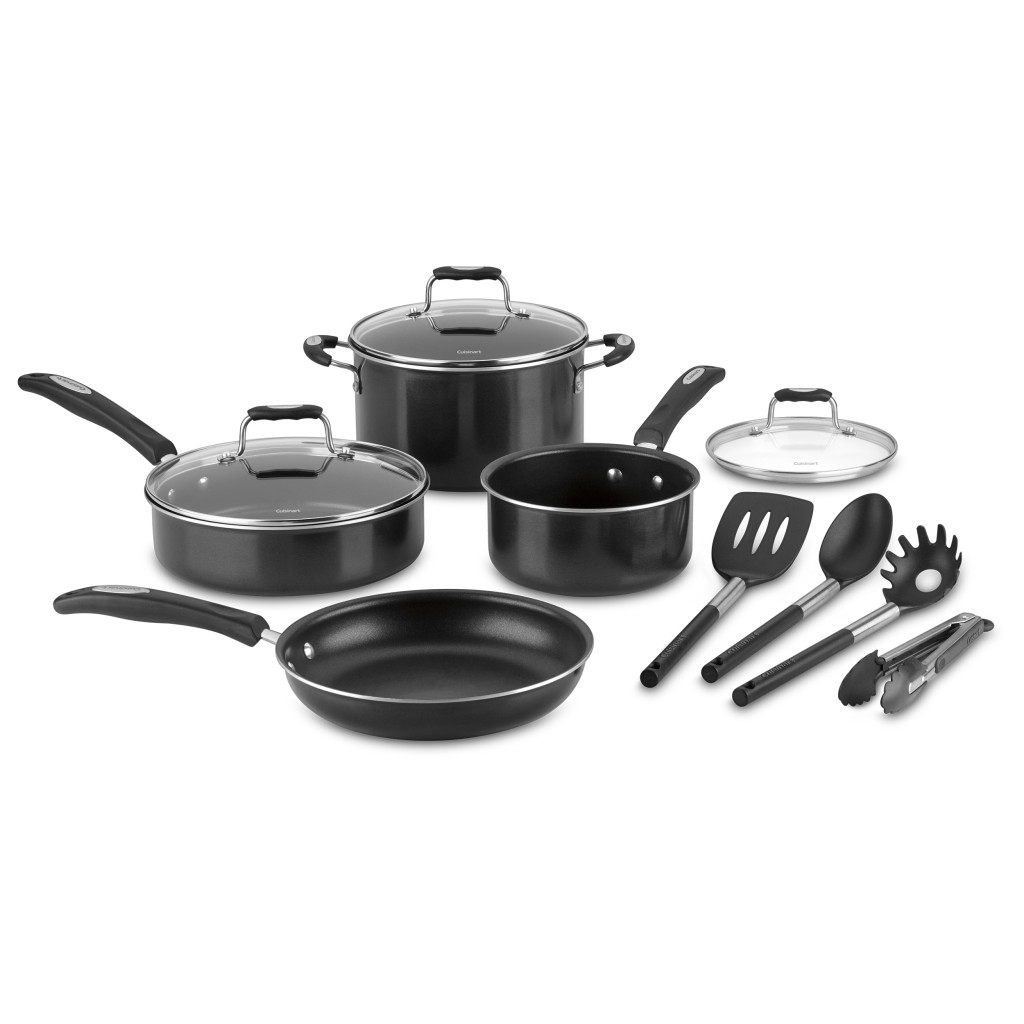 Cuisinart 11-Piece Professional Cookware Set, Stainless Steel