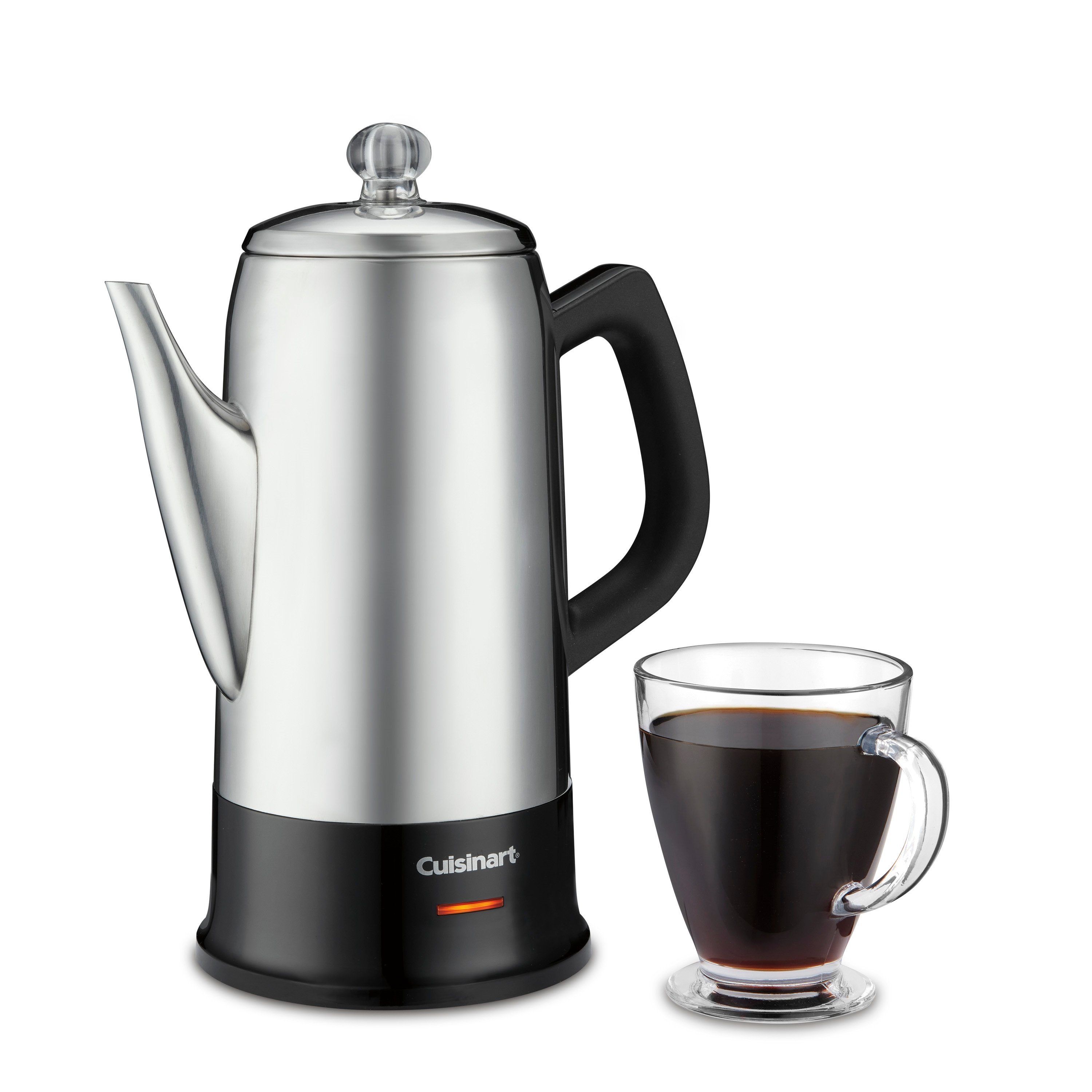 Cuisinart Classic 12-Cup Stainless Steel Residential Percolator in
