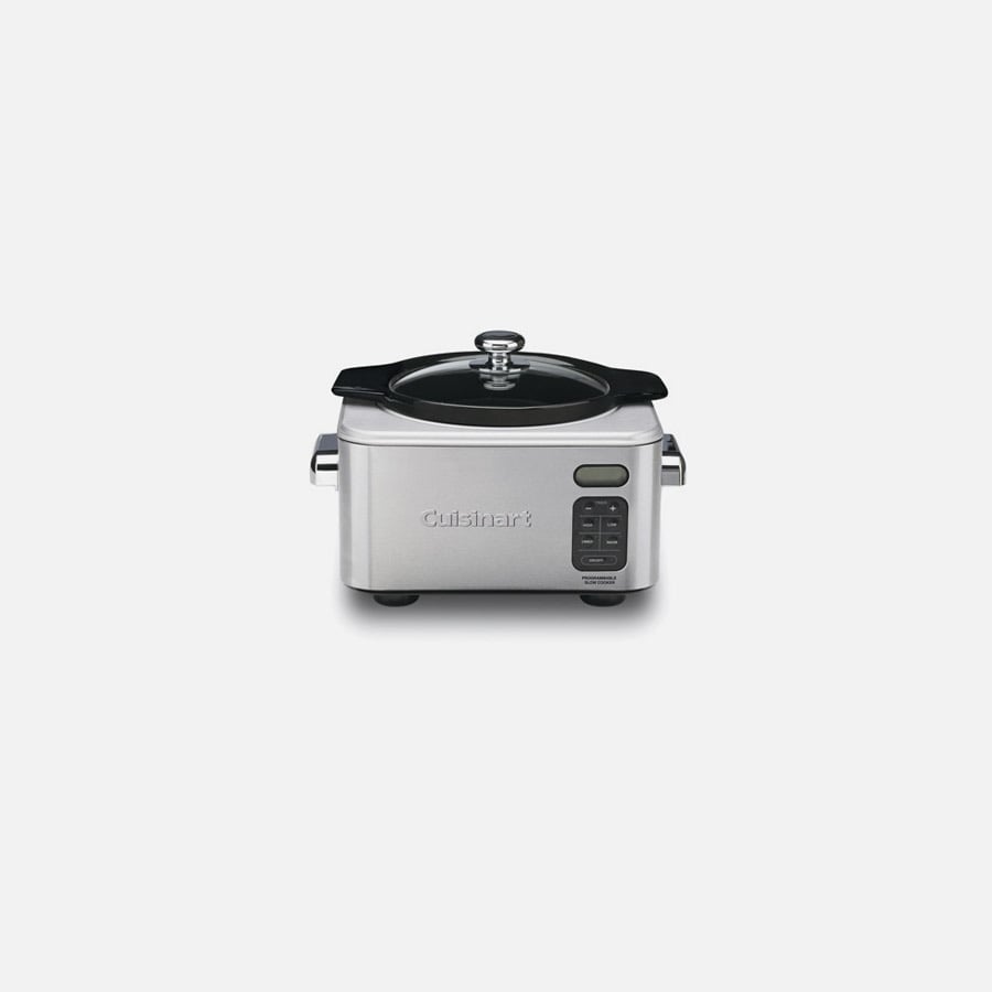 Cuisinart 4 qt. Silver Stainless Steel Programmable Slow Cooker