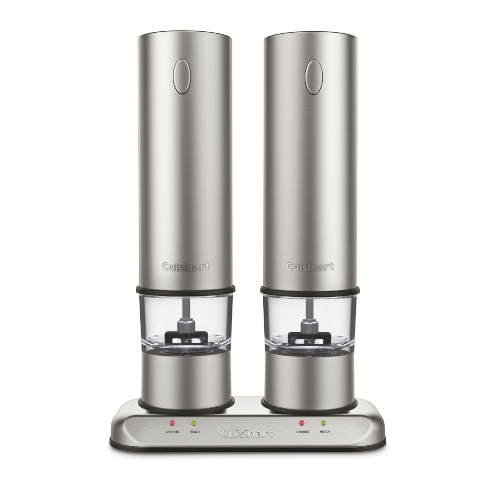 Cuisinart SP-4 Electric Rechargeable Salt And Pepper Mill - Silver for sale  online