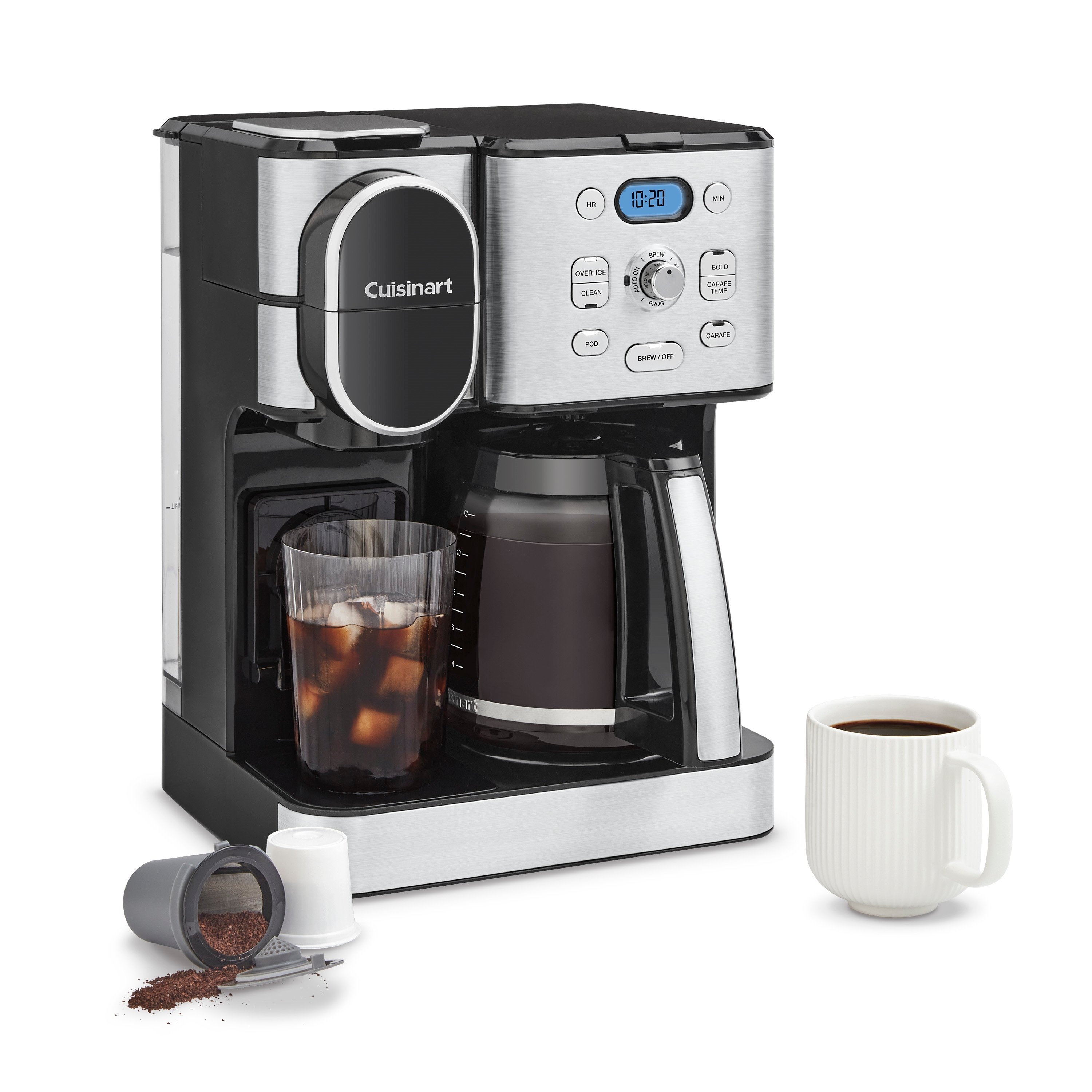  Keurig K-Duo Coffee Maker, Single Serve K-Cup Pod and 12 Cup  Carafe Brewer, with Keurig Station K-Cup Pod & Ground Coffee Storage Unit,  Black: Home & Kitchen