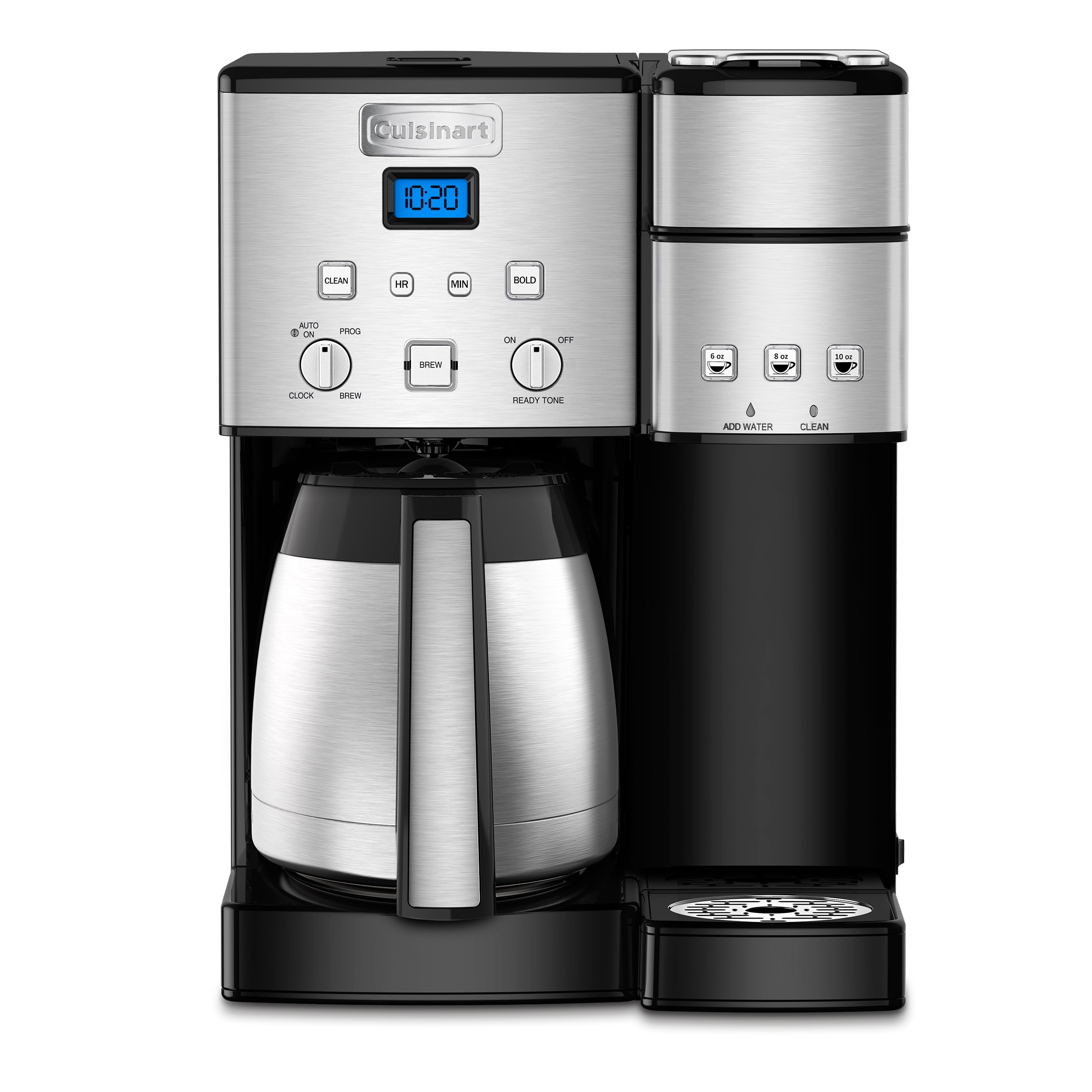 Cuisinart Coffee Center 10-Cup Thermal Coffeemaker and Single Serve Brewer
