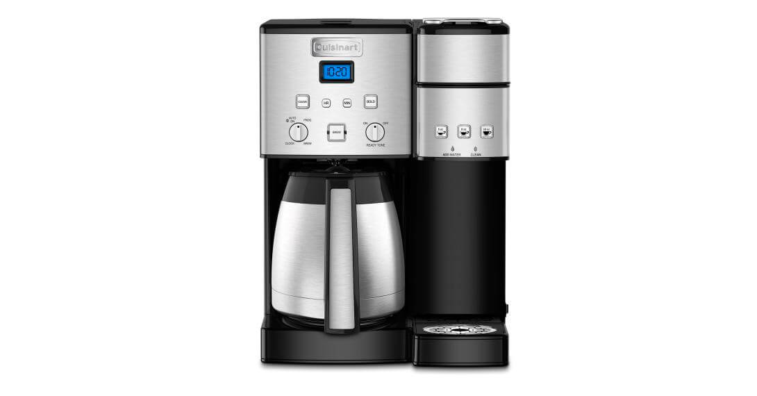 Discontinued Cuisinart Coffee Center 10 Cup Thermal Coffeemaker And Single Serve Brewer Cuisinart 8540